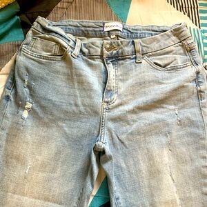 Studio Blue Light colored starch fit jeans